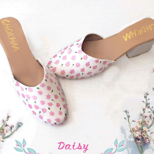 Daisy Block Heels